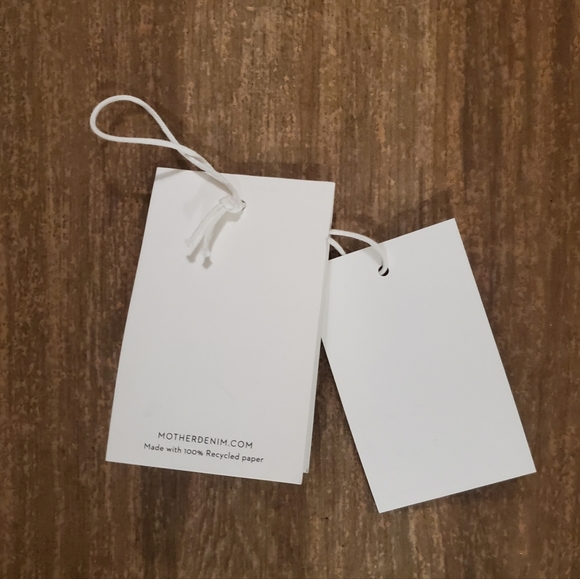 New 2 MOTHER Holier Than Thou Denim Patches and Mother Tags. - Picture 9 of 14